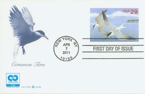 UY49 FDC - 2006 24c Pike's Peak Reply Postal Card FDC