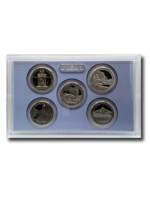 CN2010QP  - 2010 United States Mint Quarter Proof Set, San Francisco Mint Mark