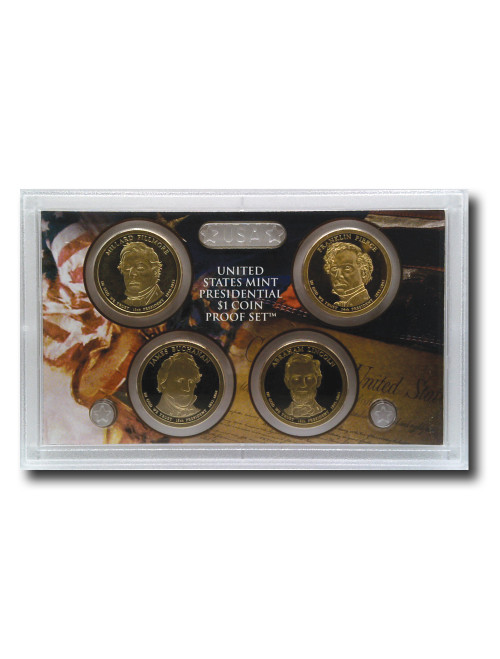 CN2010DP  - 2010 United States Mint Presidential Dollar Proof Set, San Francisco Mint Mark