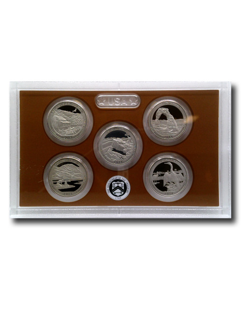 CN2014QP  - 2014 United States Mint Quarter Proof Set, San Francisco Mint Mark