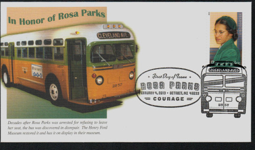 4742 FDC - 2013 First-Class Forever Stamp - Rosa Parks