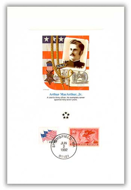 47045A FDC - 1991 AGMH Arthur MacArthur Proofcard Only