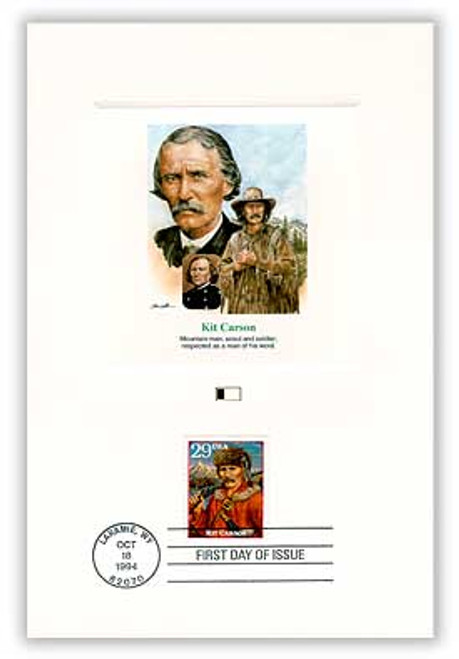 4902076 FDC - 1994 Laramie Cancel, Kit Carson PFCD