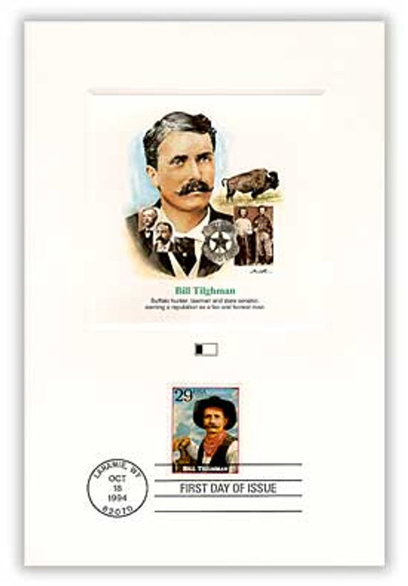 4902106 FDC - 1994 Laramie Cancel, Bill Tilghman PFCD