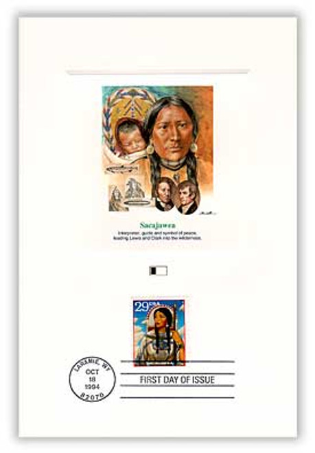 4902114 FDC - 1994 Laramie Cancel, Sacajawea PFCD