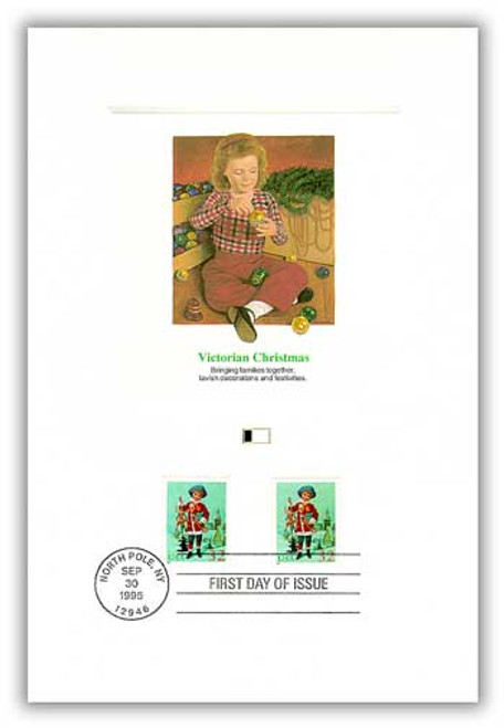 4905350 FDC - 1995 Girl w/Horn Sheet/Booklet Proofcard