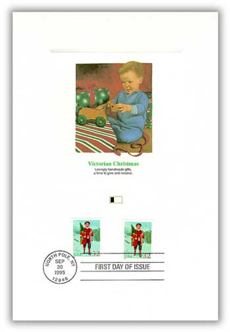 4905369 FDC - 1995 Boy with Tree Sheet/Booklet Proofcard