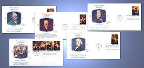 54421A FDC - 1976 Day of Freedom Set/5 First Day Covers