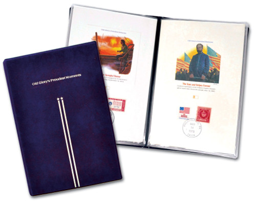 54514 FDC - 1978 Old Glory's Proudest Moments, set of 12 proof cards with album