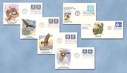 57230 FDC - Official Mail Stamps 1985 Set of 6 FDCs