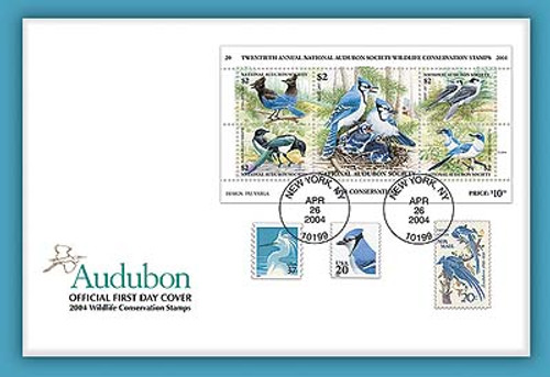 594393C FDC - 2004 Audubon Presentation Cvr with Title