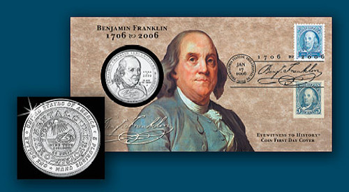 59767 FDC - 2006 Benjamin Franklin Founding Father FDC