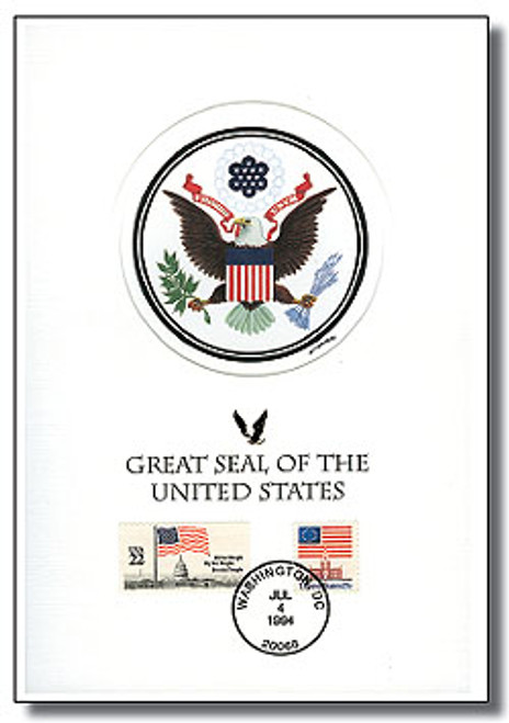 7503652 FDC - 1994 United States Great Seal