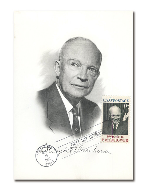 AC801 FDC - Dwight D Eisenhower 10/14/1969, 1383 scott