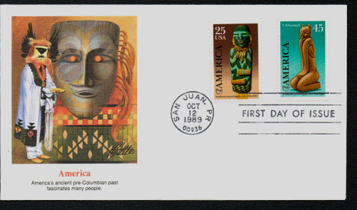 C121,2426 FDC - 1989 America's Issue Combination Cover