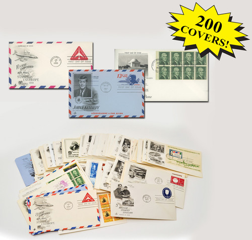 MCV017A FDC - 1960s First Day Covers, Collection of 200