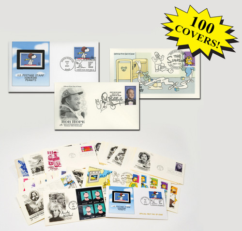 MCV021 FDC - 2000s First Day Covers, Collection of 100