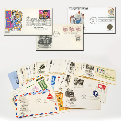MCV023 FDC - 50 Years of First Day Covers Collection - 1960 - 2009, 500 U.S. Covers