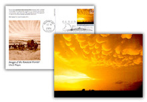 UX424 FDC - 2004 23c Cumulonimbus Mammatus PC FDC