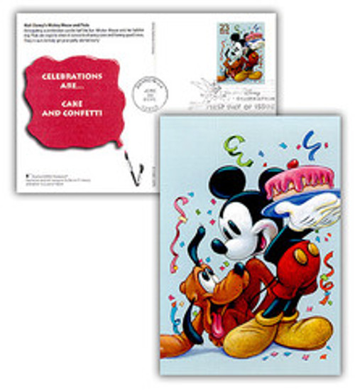 UX436 FDC - 2005 Mickey & Pluto PC FDC