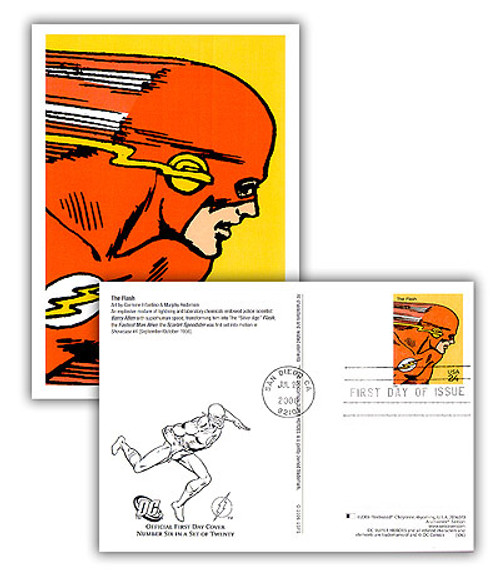 UX469 FDC - 2006 The Flash (Action) PC FDC