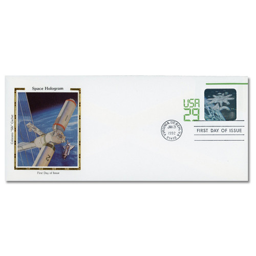 U625 FDC - 1992 29c Space Station