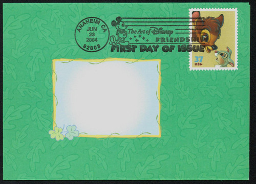 U654 FDC - 2004 Disney-Bambi Stationery FDC