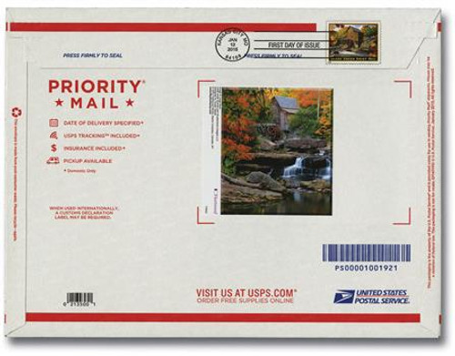 U689 FDC - 2015 $5.75 Glade Creek Mill Stamped Env