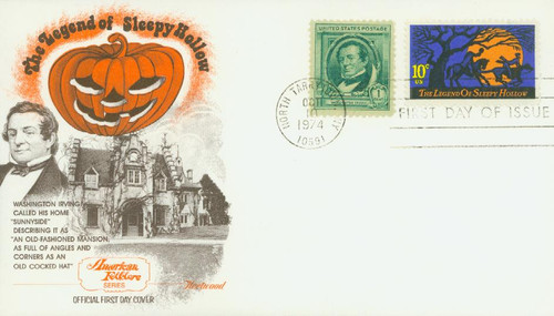 1548 FDC - 1974 10c The Legend of Sleepy Hollow