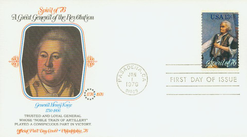 1630 FDC - 1976 13c Spirit of 76: Old Drummer