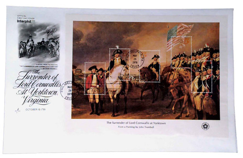 1686 FDC - 1976 Surrender at Yorktown