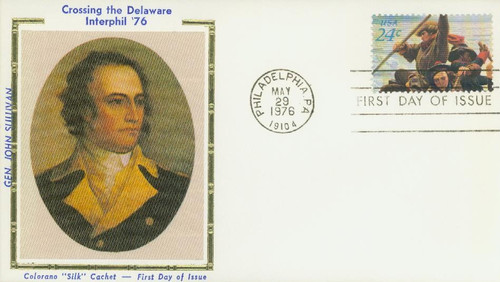 1688a FDC - 1976 24c Boatsman