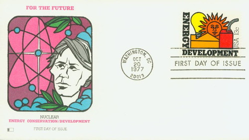 1724 FDC - 1977 13c Nation's Energy: Development