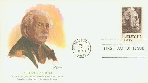 1774 FDC - 1979 15c Albert Einstein
