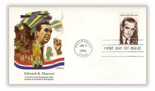 2812 FDC - 1994 29c Edward R. Murrow