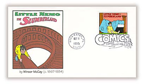 3000c FDC - 1995 32c Comic Strip Classics: Little Nemo in Slumberland