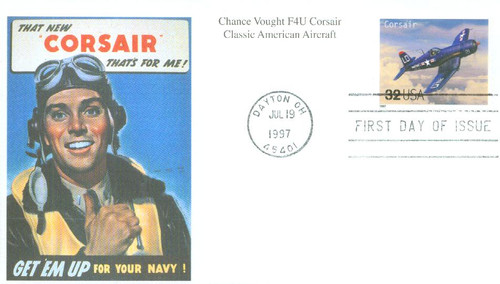 3142g FDC - 1997 32c Classic American Aircraft: Corsair