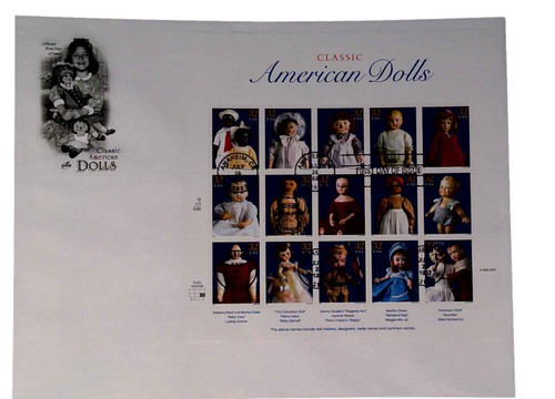 3151 FDC - 1997 32c Classic American Dolls