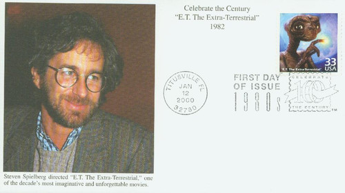3190m FDC - 2000 33c Celebrate the Century - 1980s: E.T. the Extra-Terrestrial