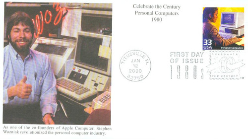 3190n FDC - 2000 33c Celebrate the Century - 1980s: Personal Computers
