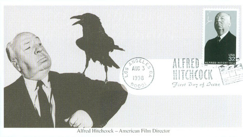 3226 FDC - 1998 32c Legends of Hollywood: Alfred Hitchcock