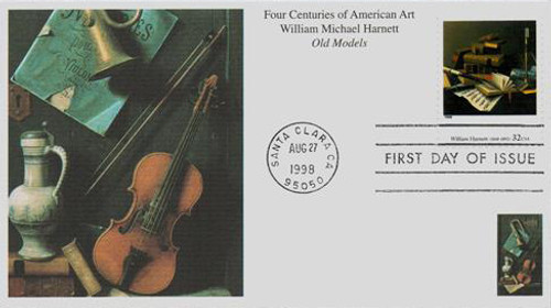 3236i FDC - 1998 32c Four Centuries of American Art: William Harnett