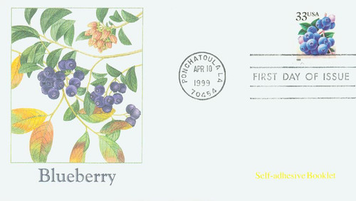 3294 FDC - 1999 33c Blueberry