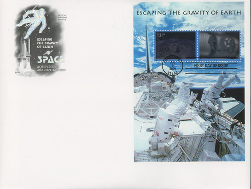 3411 FDC - 2000 $3.20 Escaping the Gravity of Earth