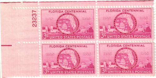 927 PB - 1945 3c Florida Statehood