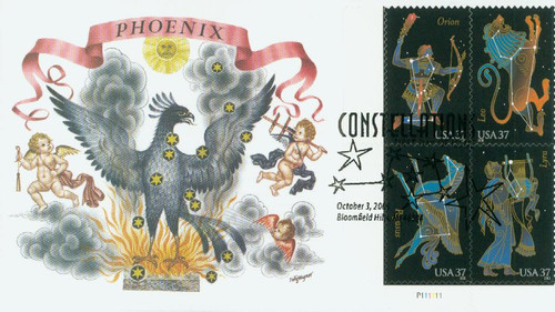 3945-48 FDC - 2005 37c Constellations