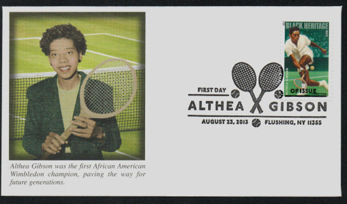 4803 FDC - 2013 First-Class Forever Stamp - Black Heritage: Althea Gibson