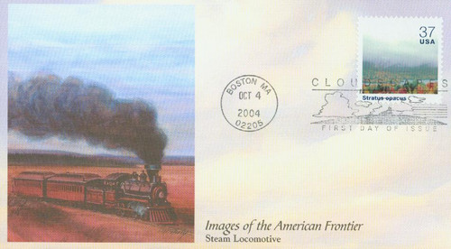 3878l FDC - 2004 37c Cloudscapes: Stratus Opacus