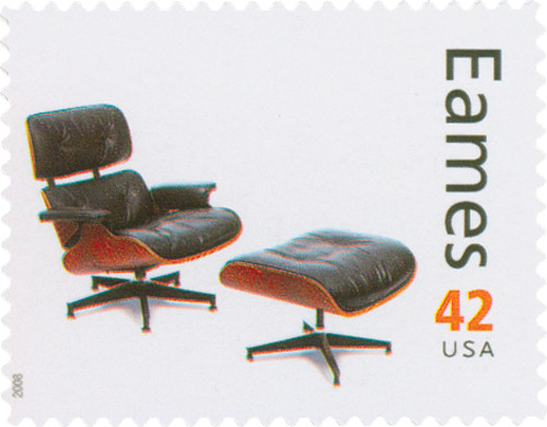 4333f FDC - 2008 42c Eames, Chair and Ottoman