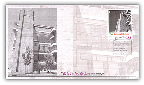 3910i FDC - 2005 37c Modern American Architecture: Yale Art and Architecture Bldg.